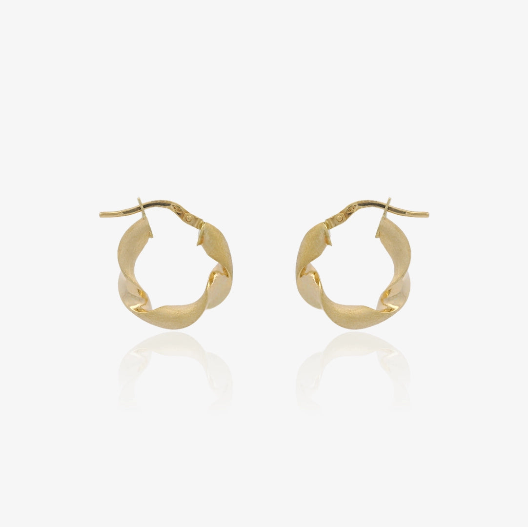 Twisted Hoop 4mm