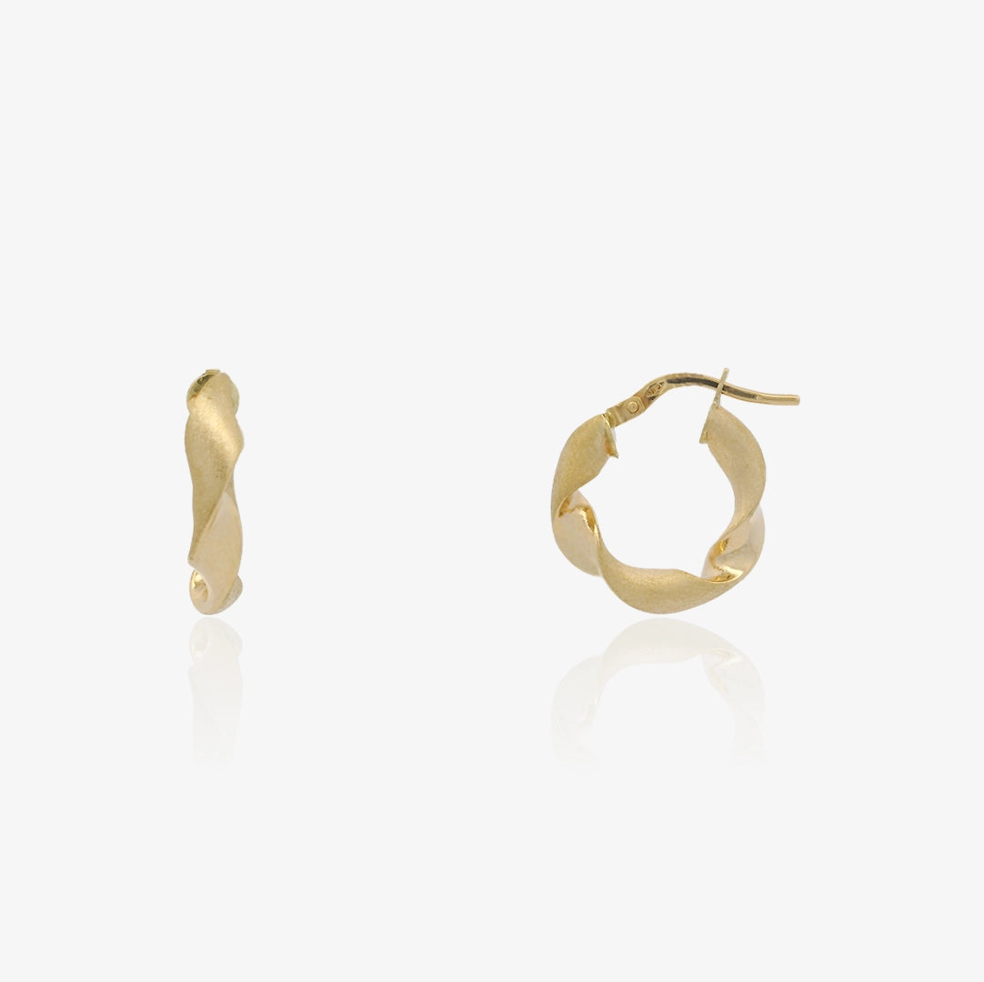 Twisted Hoop 4mm