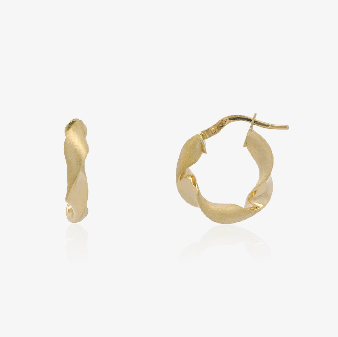 Twisted Hoop 4mm