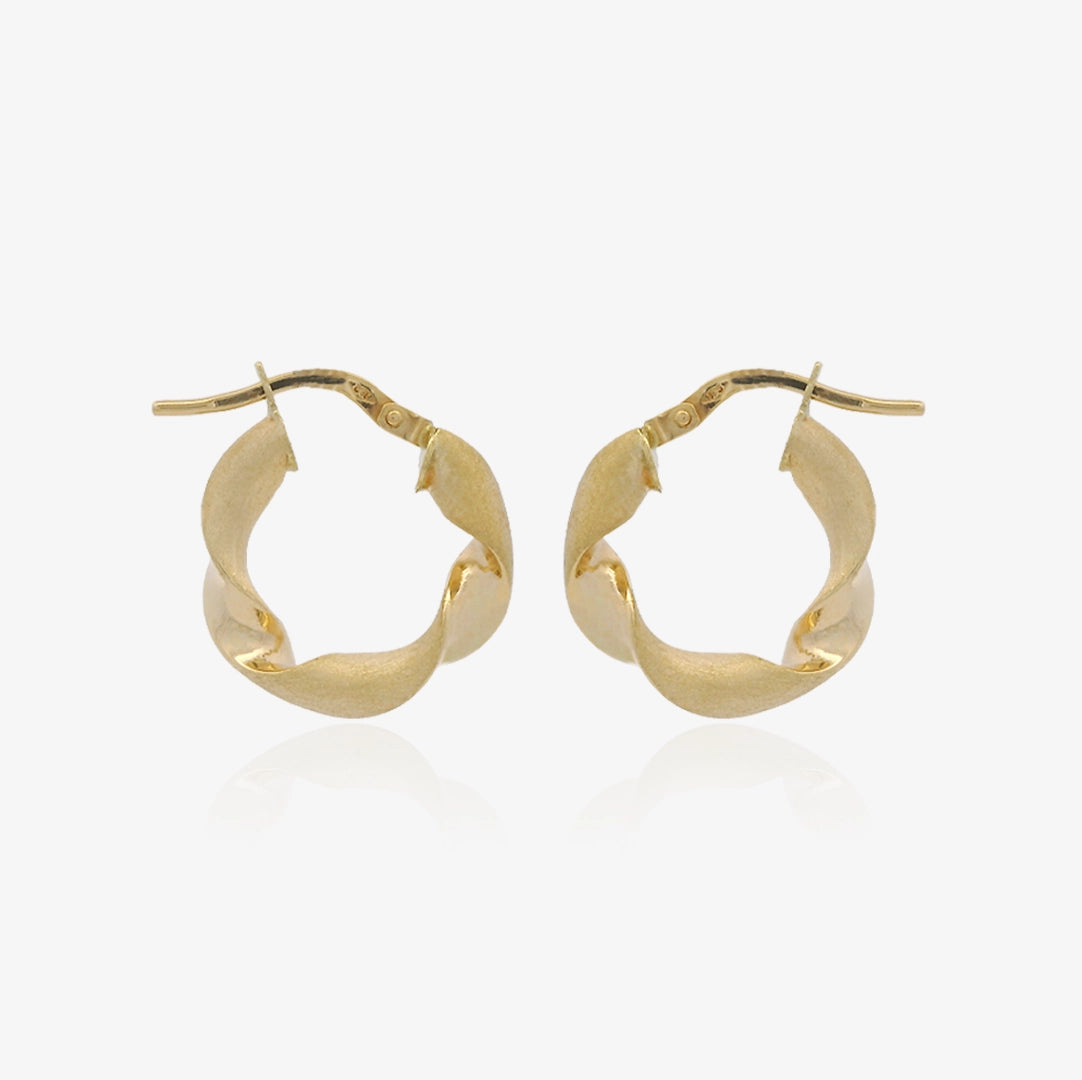 Twisted Hoop 4mm