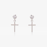 Pendientes cruz