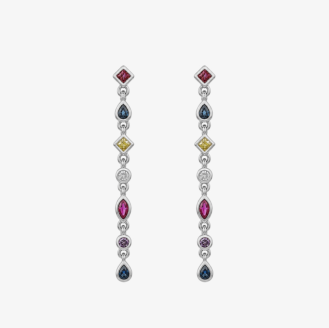 MULTICOLOR long earrings