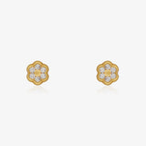 Pendientes Roseta Flor