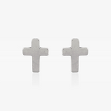 Plain Cross Earrings