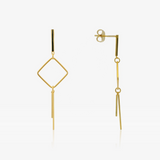 Pendientes Rombos Largos