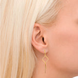 Pendientes Rombos Largos