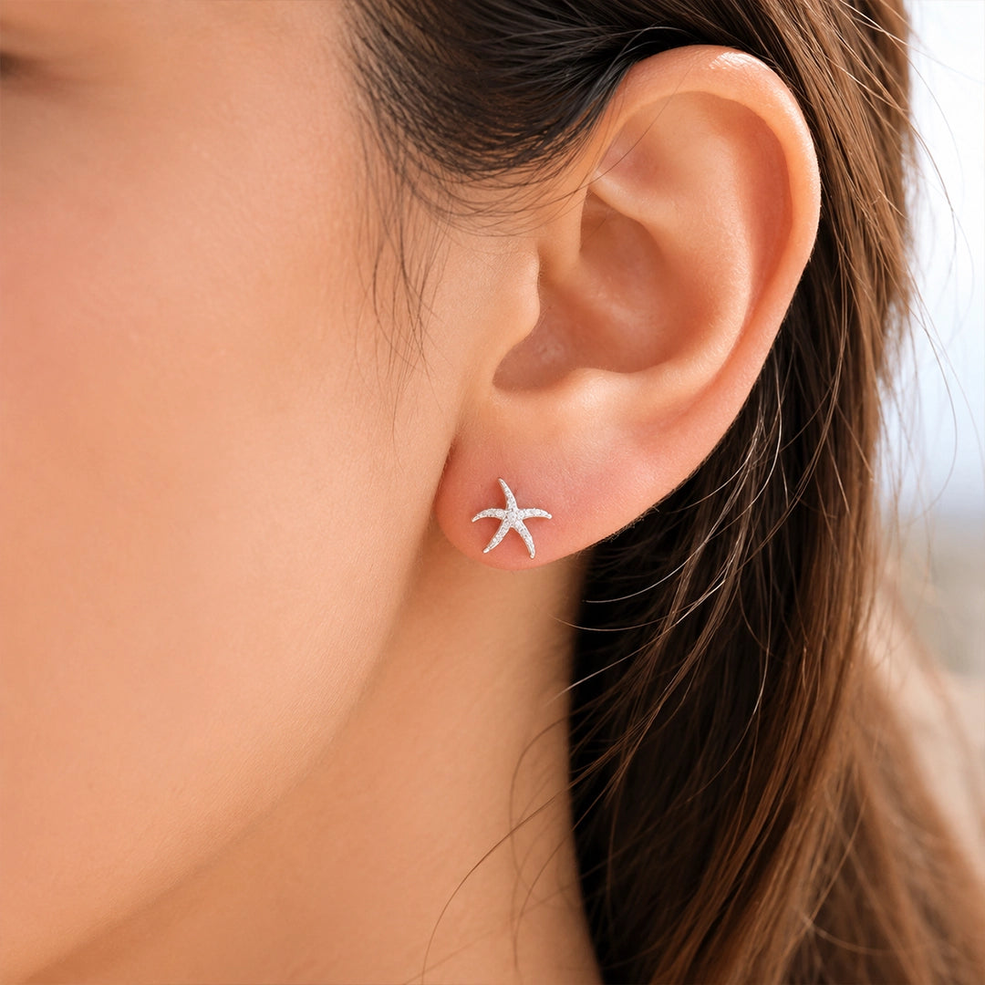 Pendientes Estrella De Mar