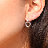 Pendientes Aros Entrelazado