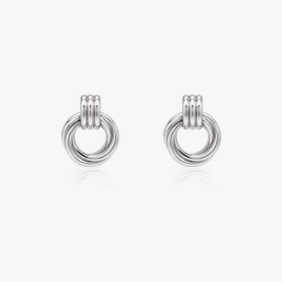 Pendientes Entrelazado