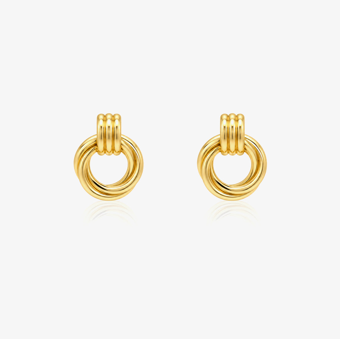 Pendientes Entrelazado