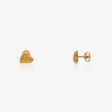 Pendientes Corazón Gallonado