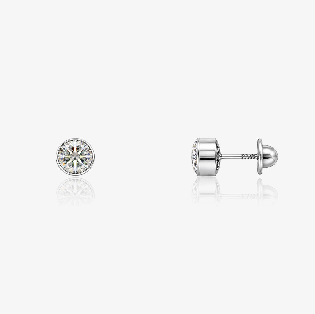 Chaton Earrings