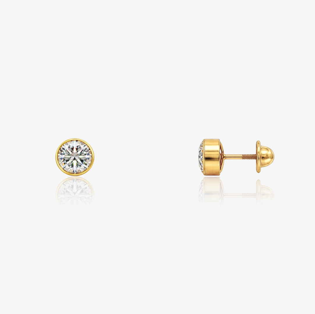 Chaton Earrings