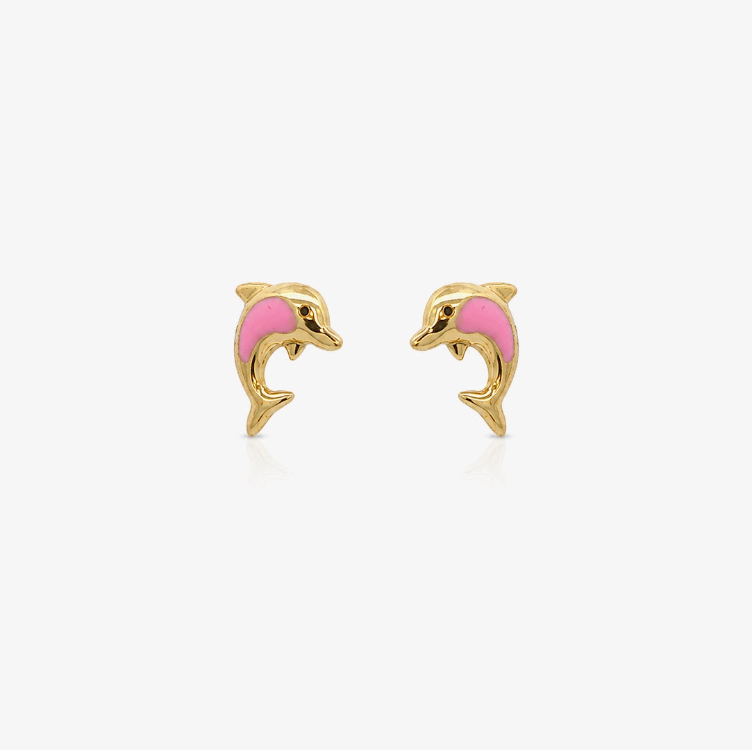 Pendientes Delfín Esmalte
