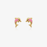 Pendientes Delfín Esmalte