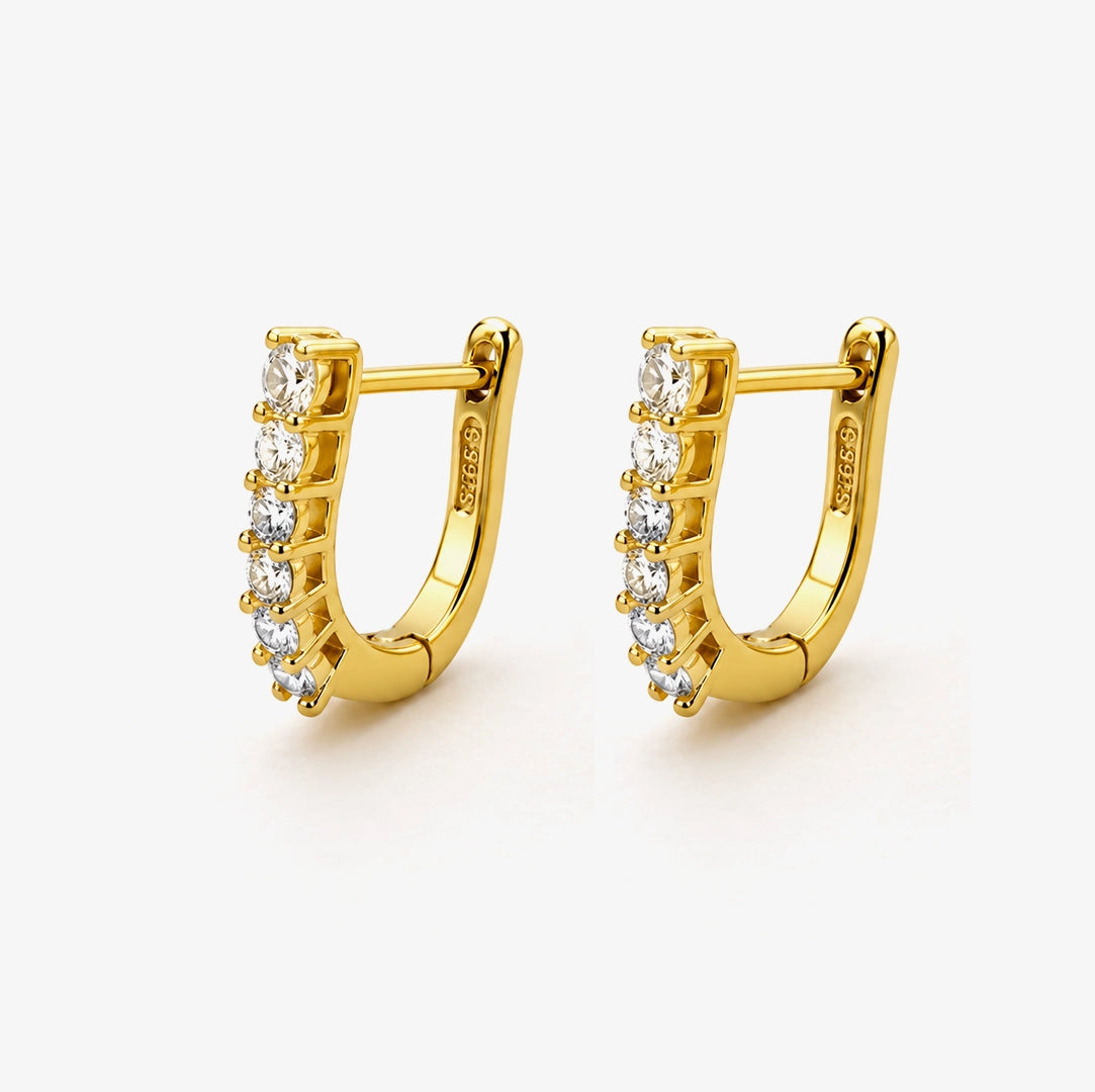 Zirconia earrings