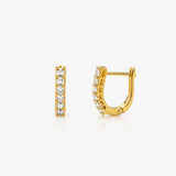 Zirconia earrings