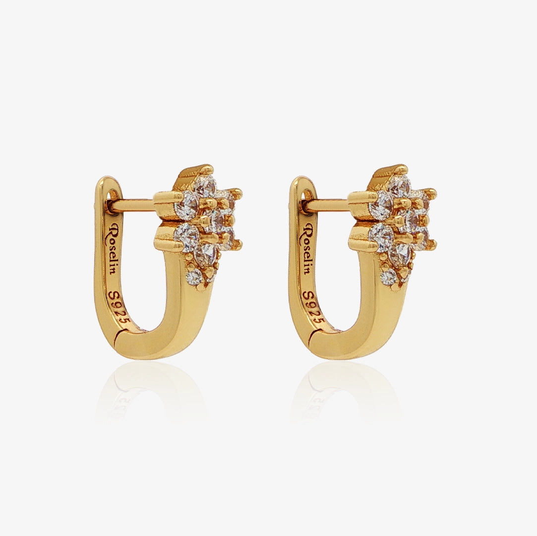 Rosette Earrings