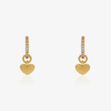 Aros Corazón Colgantes