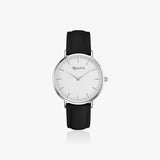 Watch - leather and steel
