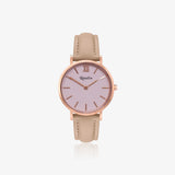 Reloj - piel y acero