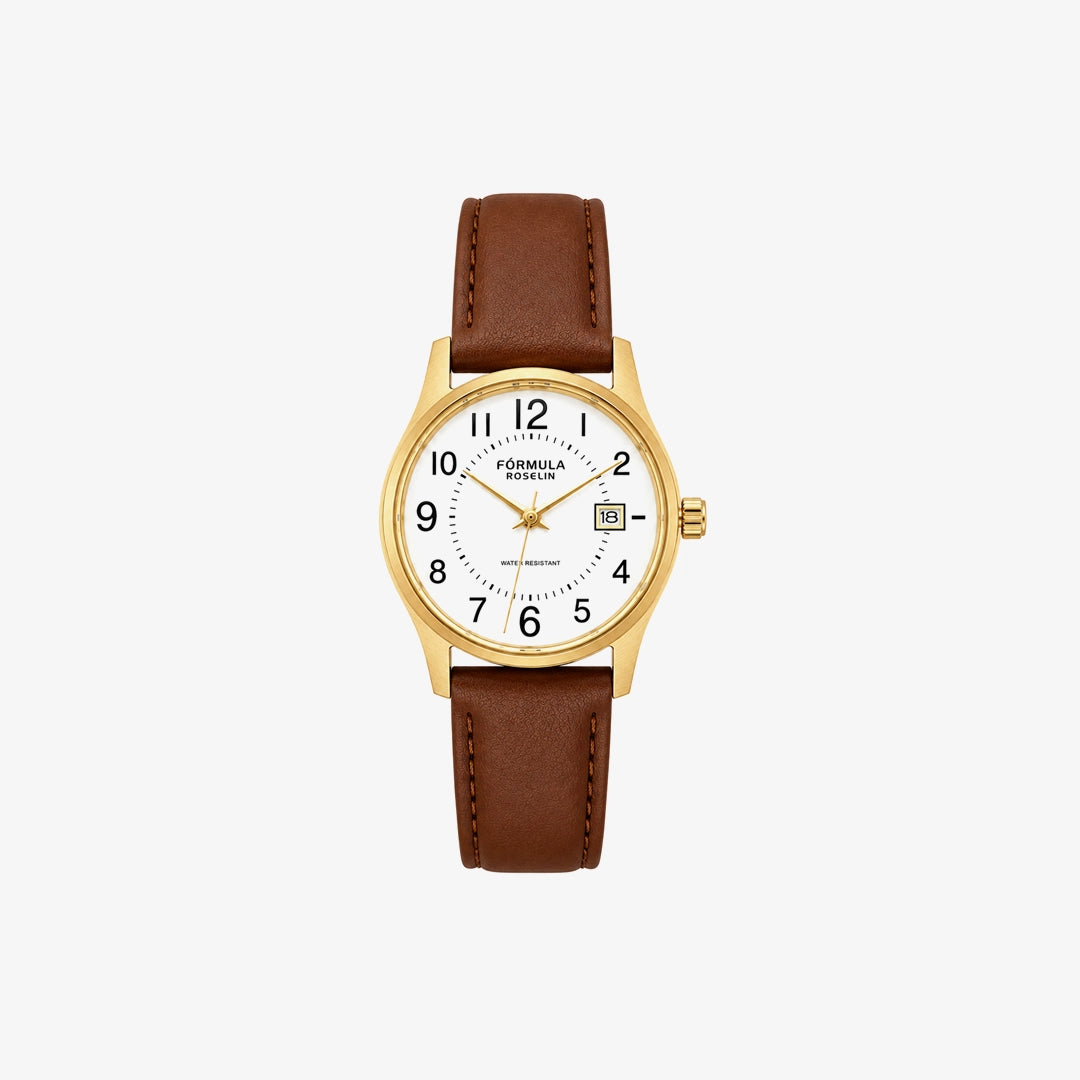 Reloj - Calendario piel