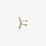 Pendiente earcuff circonitas