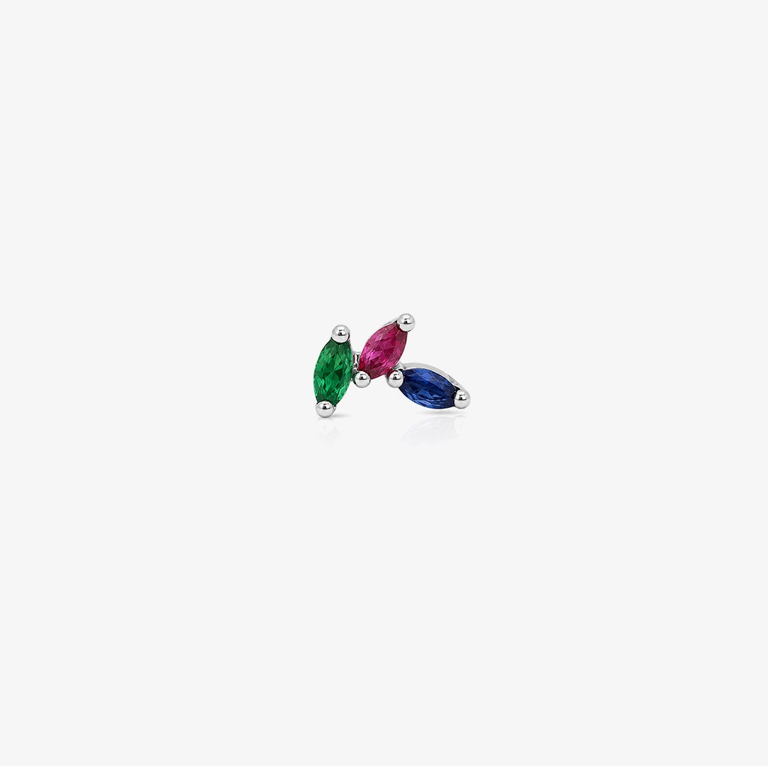 Pendiente TRIPLE COLOR unidad