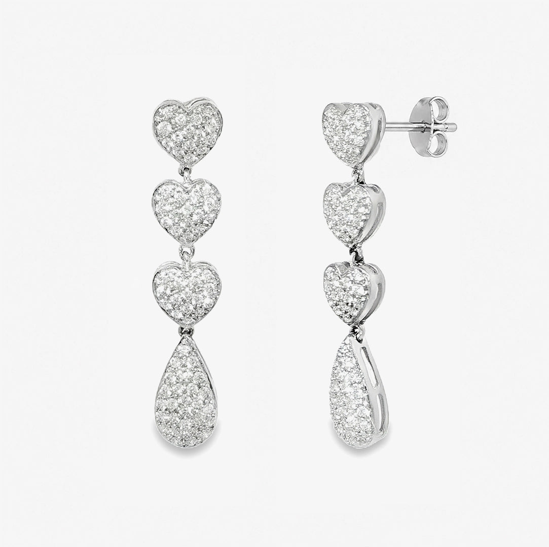 Pendientes corazones