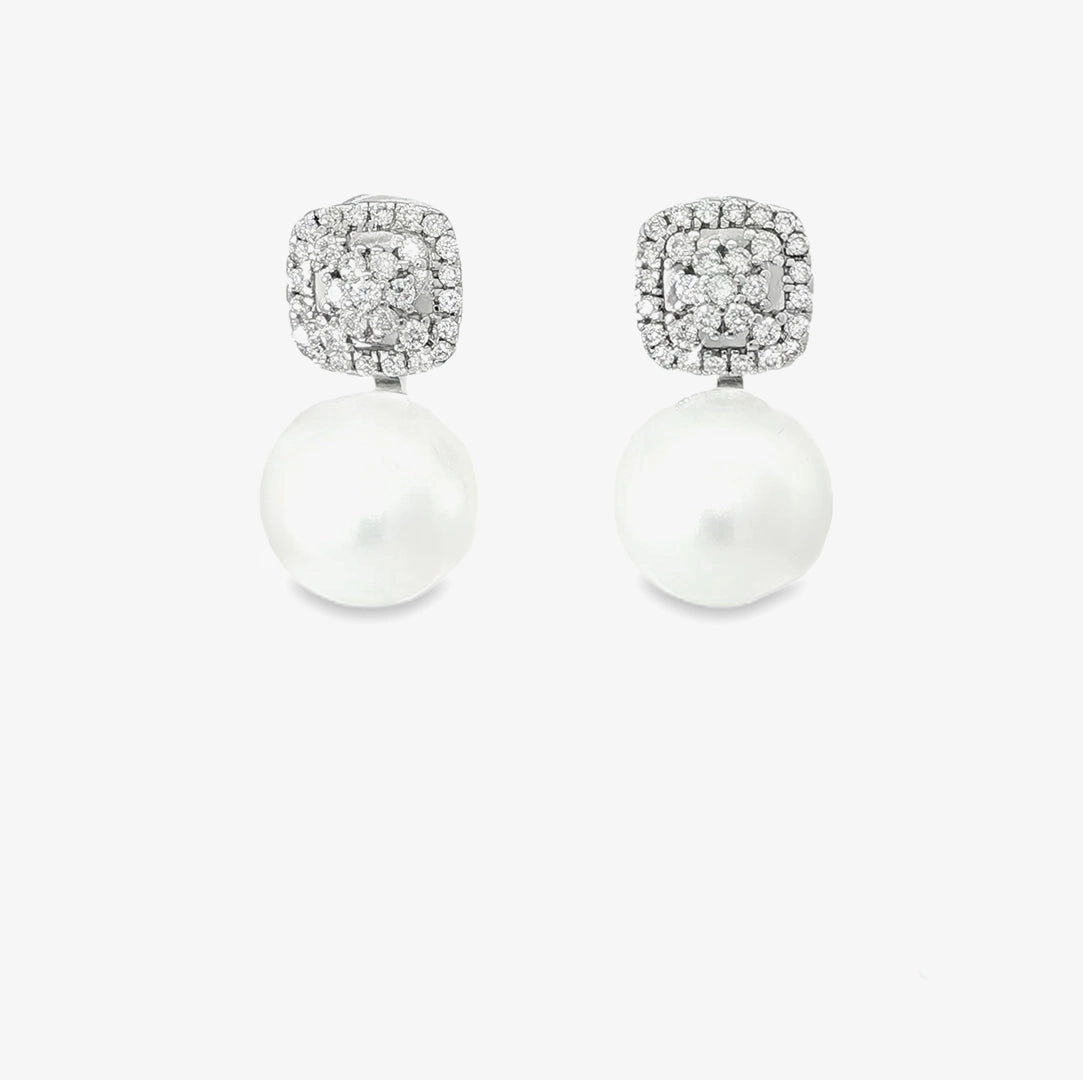 Pendientes perlas