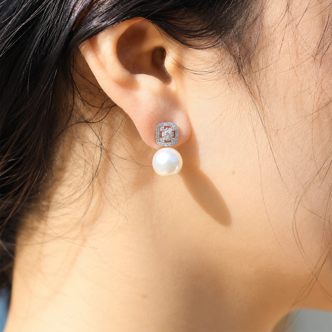Pendientes perlas