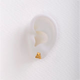 Teddy bear earrings