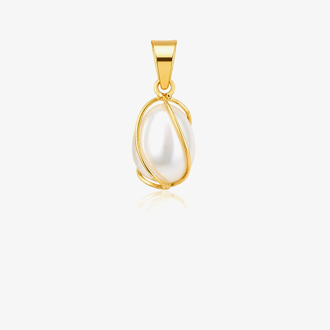 Pearl cage pendant