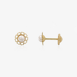 PEARL FLOWER Earrings