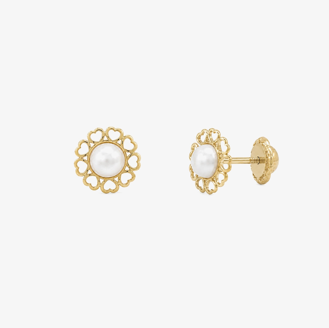 PEARL FLOWER Earrings