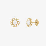 PEARL FLOWER Earrings