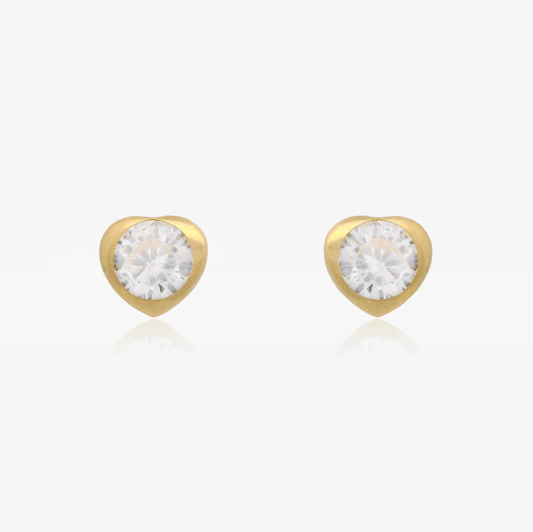 Pendientes CHATON CORAZON