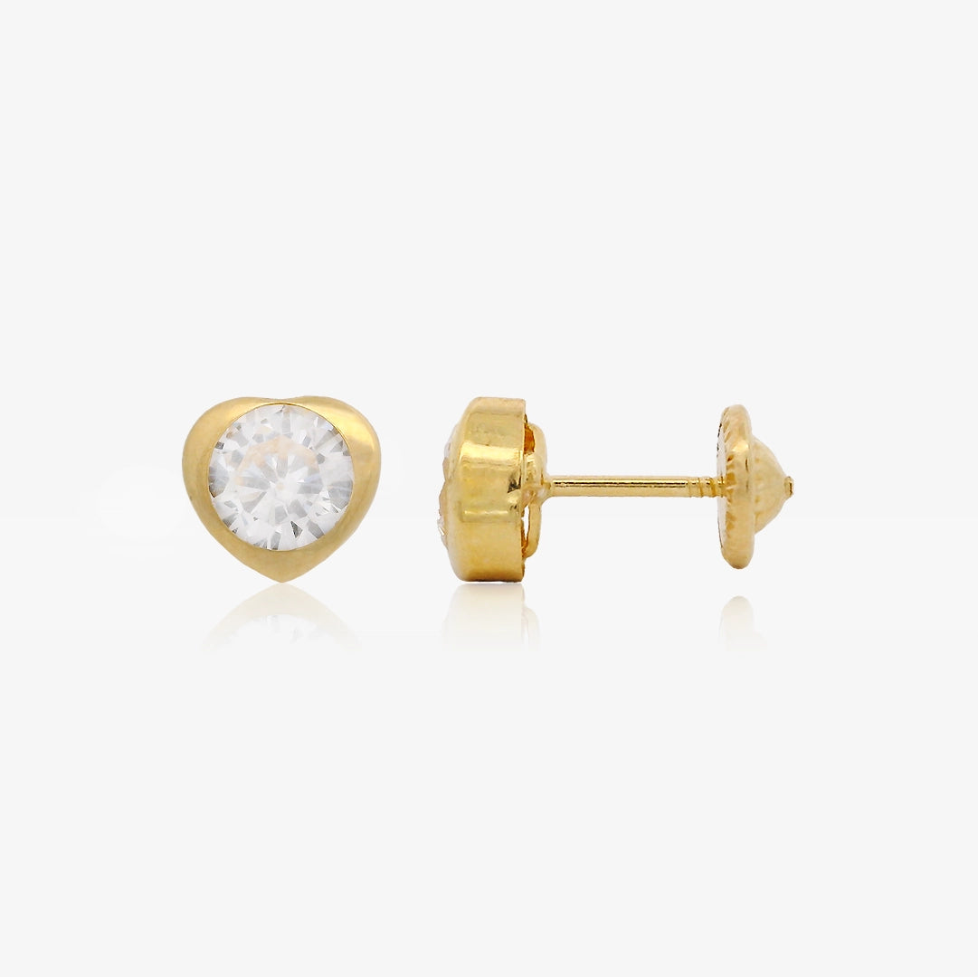Pendientes CHATON CORAZON