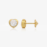 Pendientes CHATON CORAZON