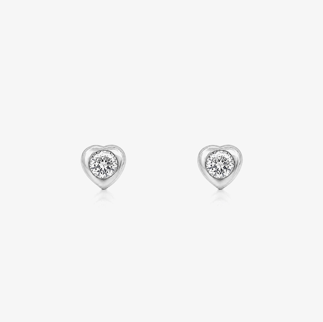 Pendientes Corazon Chaton