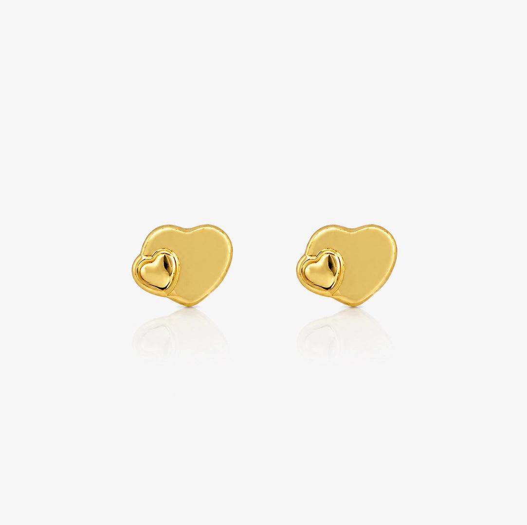 Mini Heart Earrings