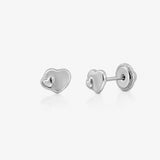 Mini Heart Earrings