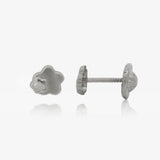 Mottled Flower Earrings