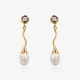 Pendientes lagrima largo
