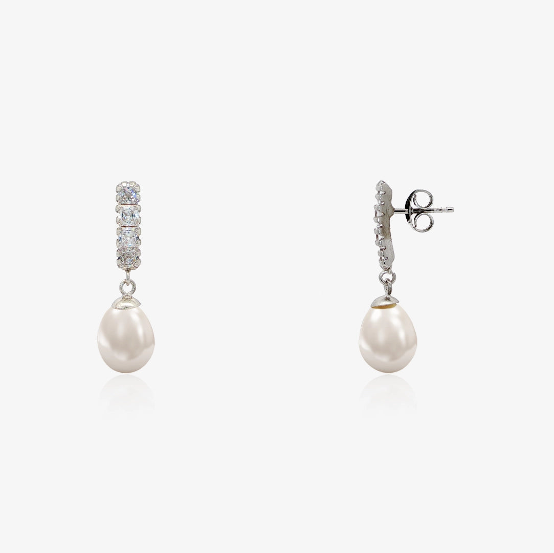 Pear earrings