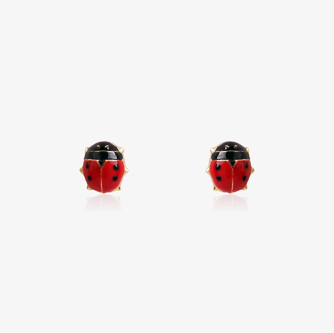 Ladybug earrings