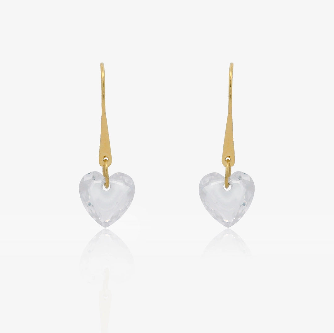 HEART STICK EARRINGS