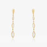 Pendientes MARQUISE LARGOS