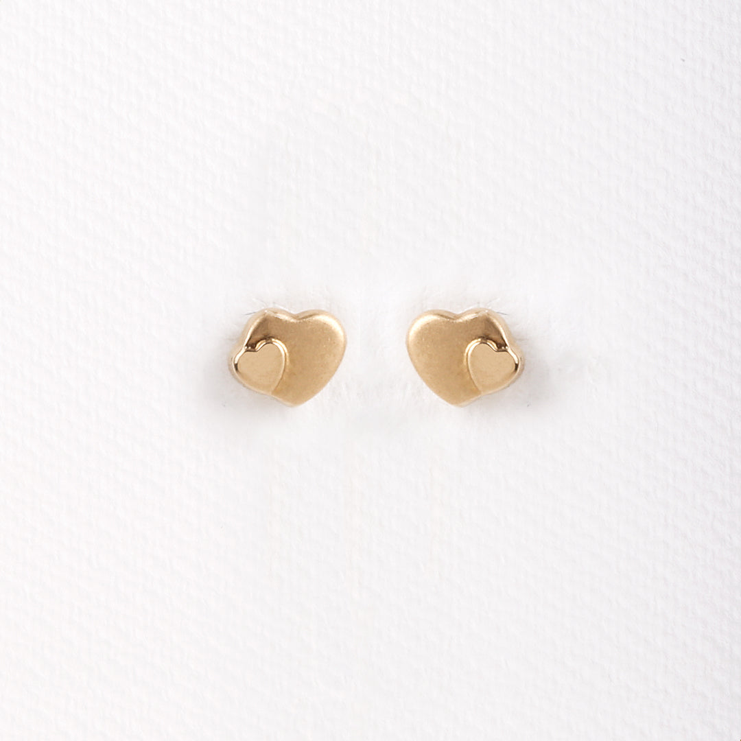 Mini Heart Earrings