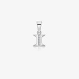 Colgante inicial diamantes